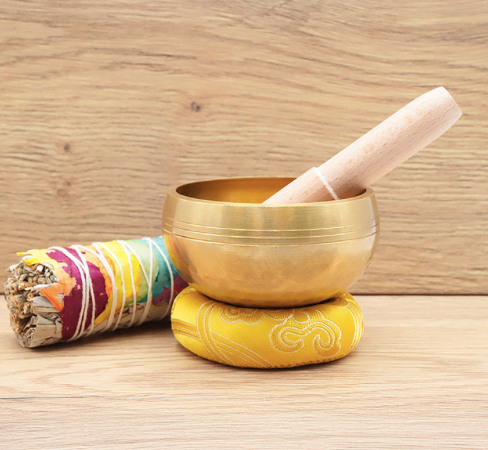 Bol chantant 8cm avec bâton et coussin