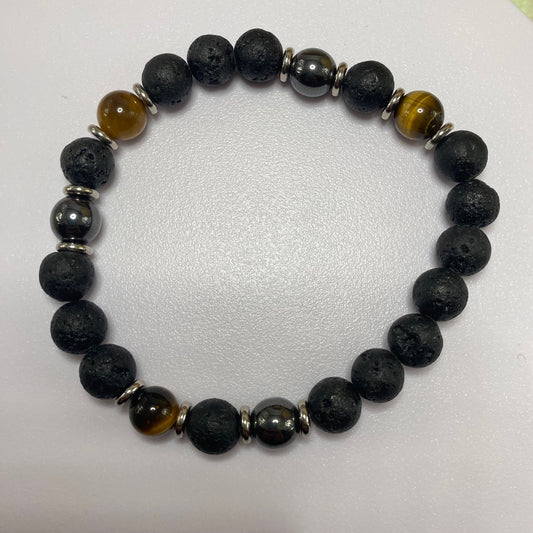 Bracelet Force et Sagesse - version argentée