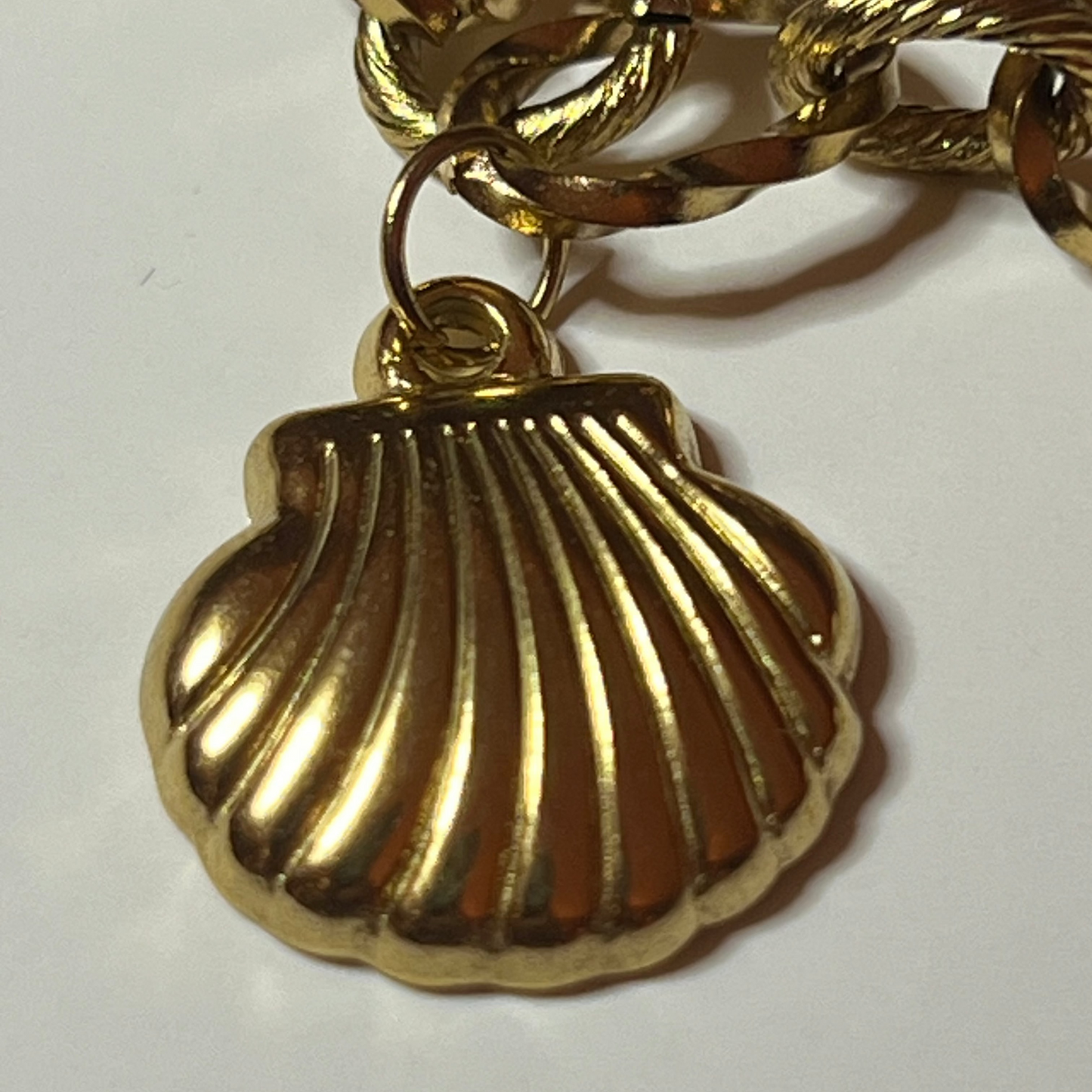 Collier Tortue Océane – Amazonite du Pérou & Acier inoxydable doré