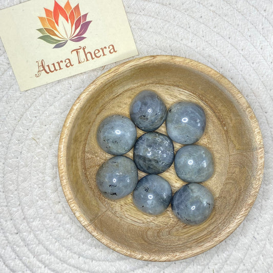 PIERRE ROULÉE LABRADORITE RONDE A 20 À 30MM