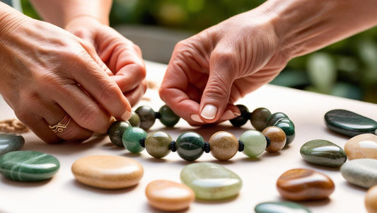 Bracelet Sur Mesure en Pierres Naturelles – Création Personnalisée